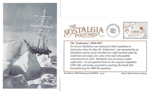 Ship postcard endurance sir - endurance,