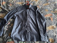 Jeff Banks Long Sleeve Dark Blue Shirt Medium - Unworn Mint