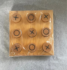 Wooden Noughts & Crosses /