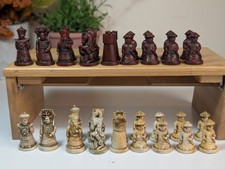 Chinese Chess Set Resin Red &