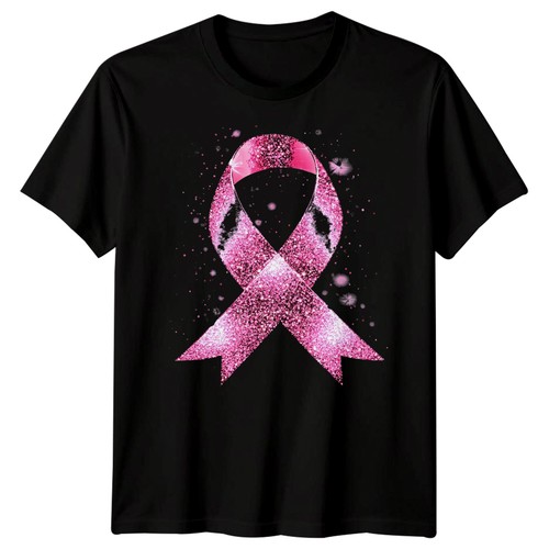 Pink ribbon breast cancer - pink,