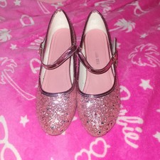 Pink Girls Sparkly Party Shoes ** EU size 36** 