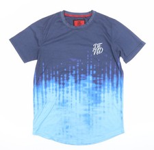 SikSilk Men’s Blue Graphic
