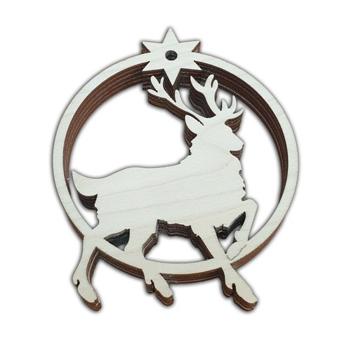 Christmas wooden decoration - christmas,
