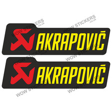 Akrapovic B Motorbike sticker