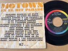 MOTOWN EN EL HIT PARADE - MEXICO 7”on TAMLA MOTOWN EP ( MARTHA REEVES +3)  GOOD+