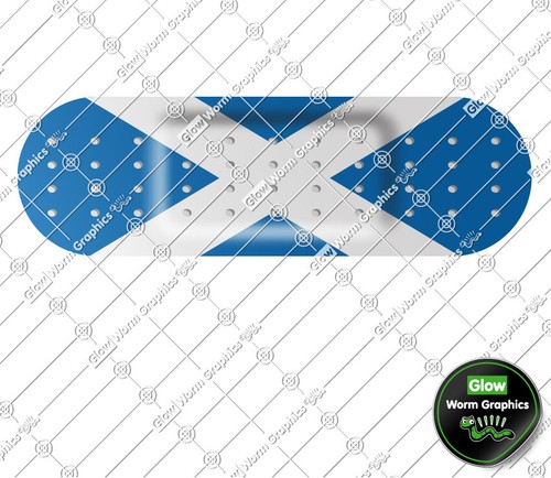 Scotland band aid - band, plaster