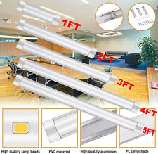 5FT LED Strip Lights Batten Tube Light Office Shop Garage Ceiling Lamp Daylight