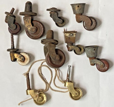 Brass ceramic casters - &, for