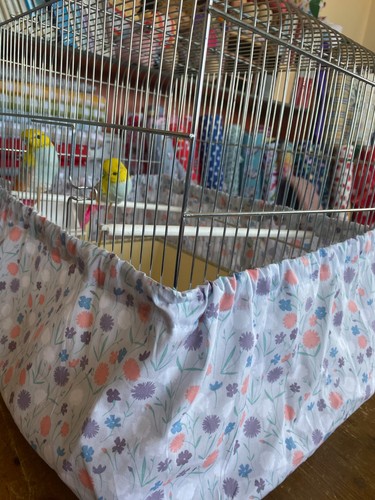 Bird cage cover - seed, catcher