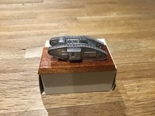 Hart Models 1:96 Scale Model Of WW1 Tank in Pewter by Denzil Skinner & Co