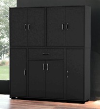 8 Door 12 Shelf Bookshelf 1