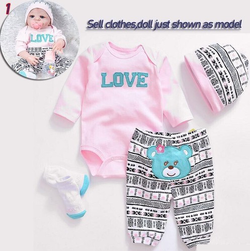 Handmade reborn doll romper - doll,
