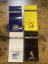 Alton Towers Rare Vintage Empty Matchbooks 80s Souvenir Corkscrew Black Hole X4