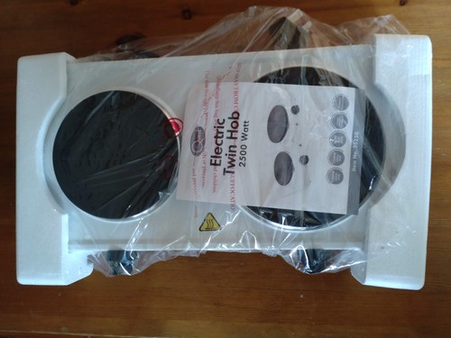 Quest electric double hob - electric,