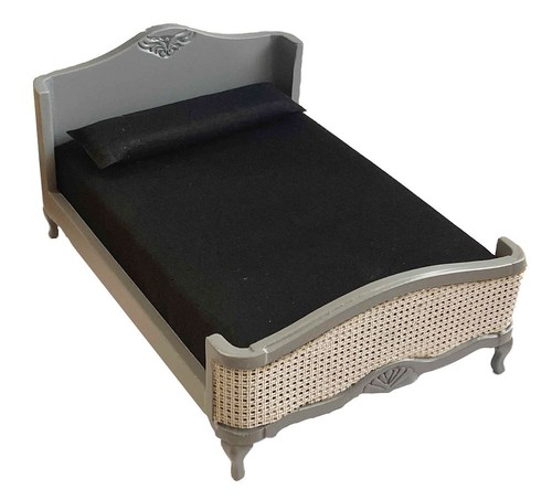 Dolls house grey - grey, antique