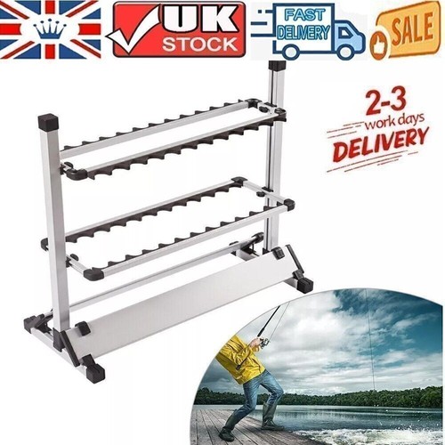 Fishing rod rack stand - rod,