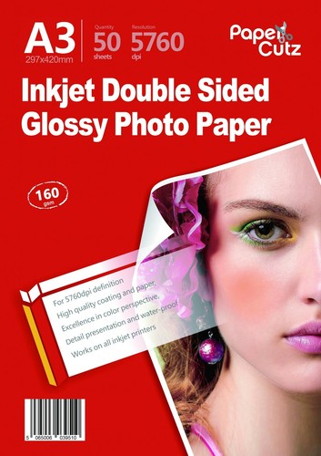 Double sides gloss inkjet - sides,