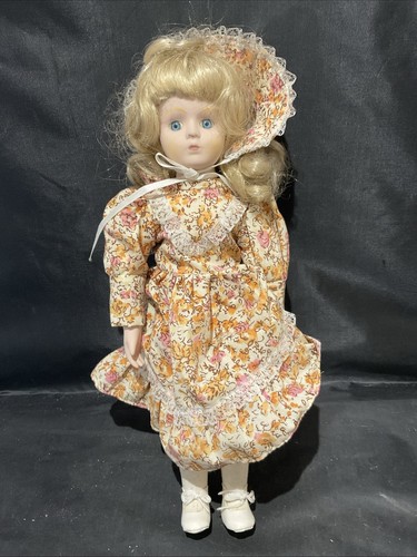 Vintage porcelain doll in - porcelain,