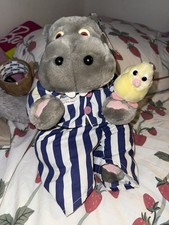 Silent Night Hippo Signed By Hollyoaks Star