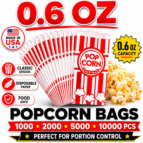 Popcorn bags oz - popcorn,