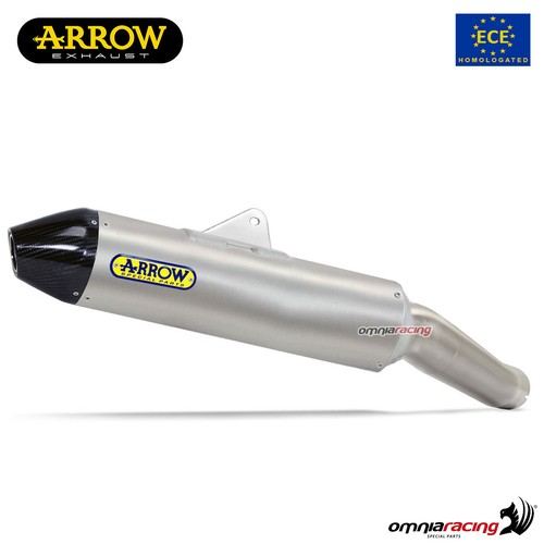 Arrow exhaust titanium