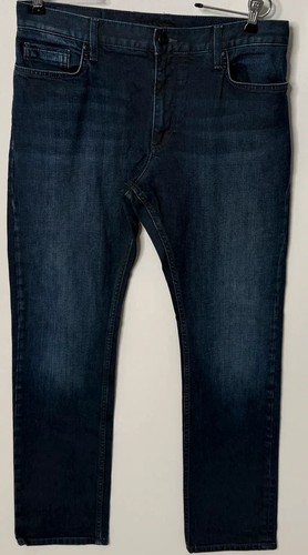 Men dark blue denim - blue,