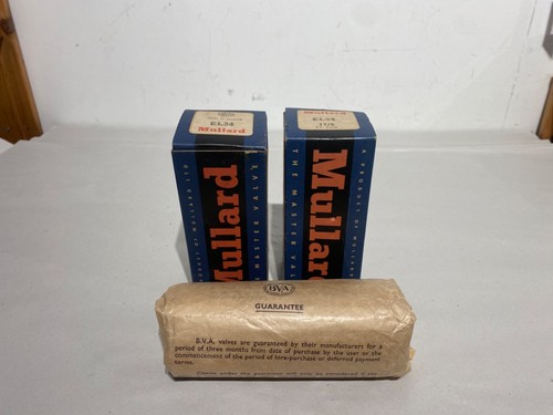 Mullard el34 valves tubes 3 - tubes,