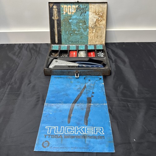 Vintage tucker pop tt55a - tucker, rivet