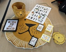 Habitat Kid’s ’Lion/safari’ Nursery/bedroom Bundle