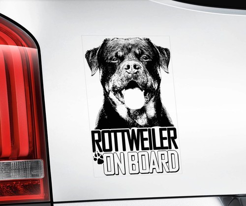 Rottweiler car sticker - sticker,