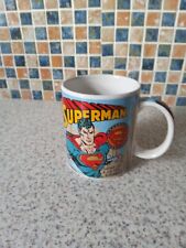 SUPERMAN MUG DC COMICS BBDESIGNS 9.5CM HIGH 8CM DIAM CERAMIC