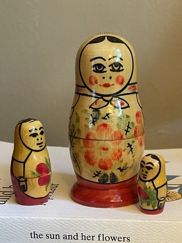 Vintage handmade hand painted - handmade,