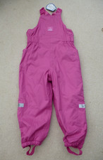 JOJO MAMAN BEBE Waterproof Fleece Lined DUNGAREES 4-5yr NEW ❄️🌧️ Salopettes NWT