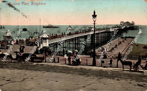 Vintage brighton palace pier - brighton,