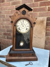 ANTIQUE OAK CASED CHIMING