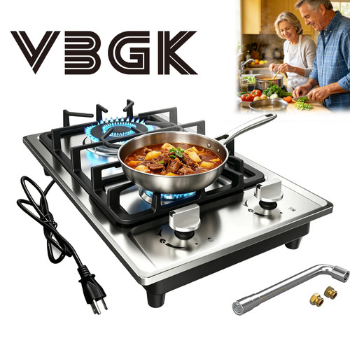 Inch gas cooktop burner - inch, 2