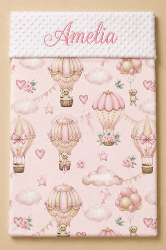 Hot balloon baby girls - balloon,