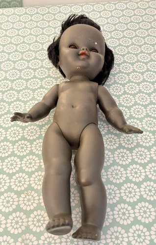 Rosebud doll vintage black - doll,
