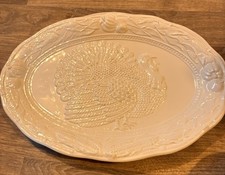 Turkey Serving Platter Ceramic