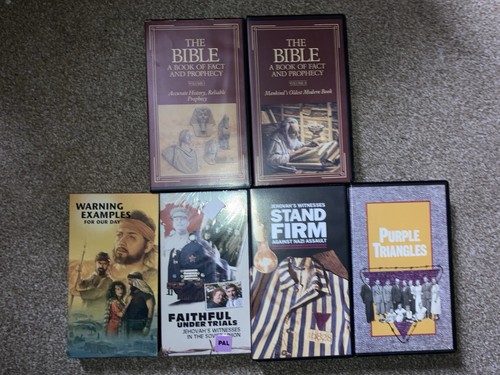Set watchtower vhs video - watchtower,