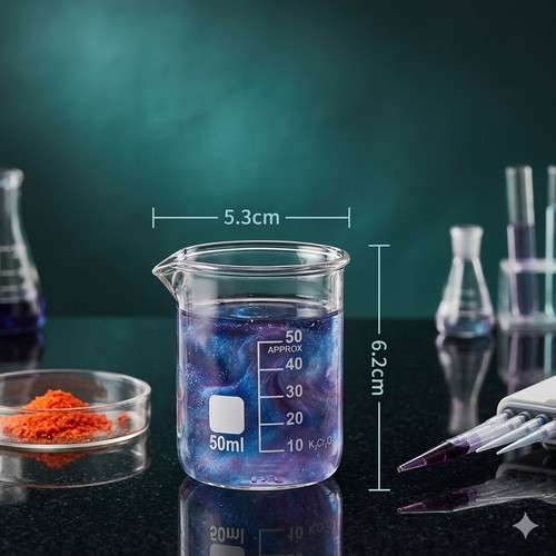 Glass beaker measuring cup - glass,