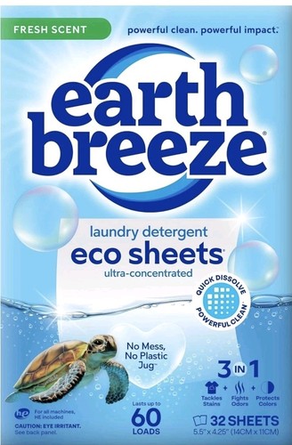 Earth breeze laundry detergent - earth,