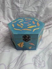 Hand painted aquarium themed