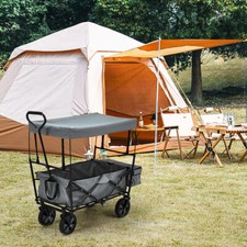 Camping Trolley Wagon Pull