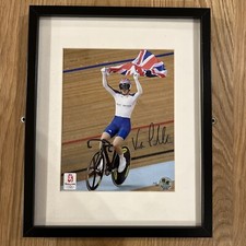 Victoria Pendleton 2008 2012 Olympics Official Signed Photo in Black Frame