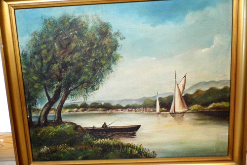 Lake district original antique - district,