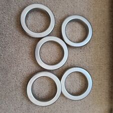 50 x 40 mm silver curtain eyelets/ grommets - Used