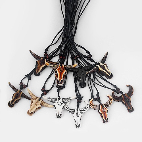 12pcs tribal style yak bone - yak,