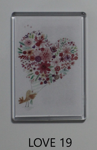 Extra large fridge - magnet, ❤